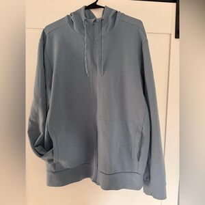 GAP Fit Performance Light Blue Full-Zip Hoodie Jacket XL